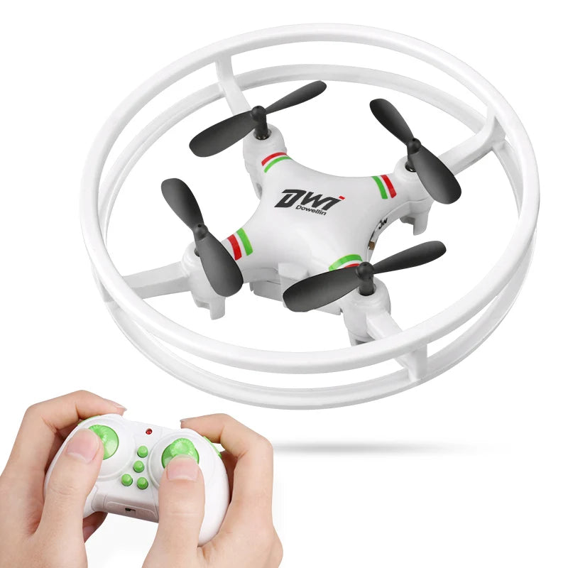 DWI D1 Dron 2.4 G Mini Remote Control drone handled Aircraft New Children's Toy Micro Aircraft Fixed Height Quadcopter toy gifts