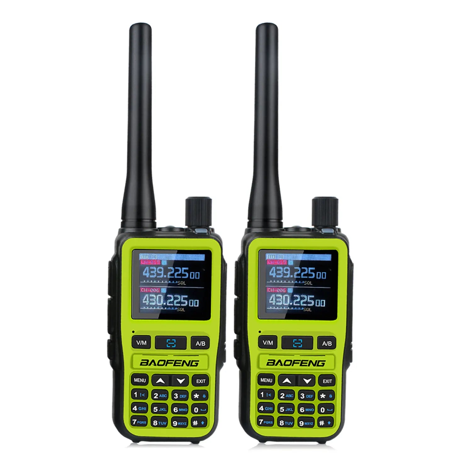 📡 2-Pack Baofeng UV-5R Mini Dual Band Walkie Talkies (Dual PTT, Type-C, 5W)