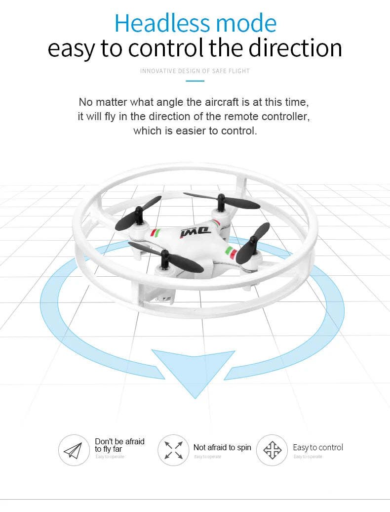 DWI D1 Dron 2.4 G Mini Remote Control drone handled Aircraft New Children's Toy Micro Aircraft Fixed Height Quadcopter toy gifts