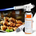🔥 Butane Gas Torch with Auto Ignition – Adjustable Flame for Cooking, BBQ & Camping