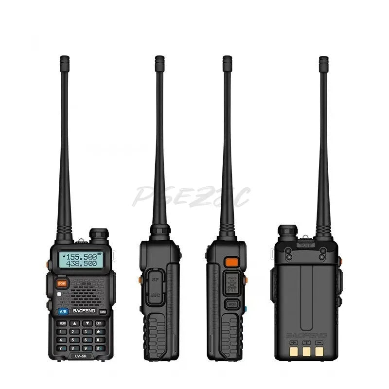 📻 UV-5R Dual Band 5W Handheld Walkie Talkie – Long Range Outdoor Intercom (128 Channels)