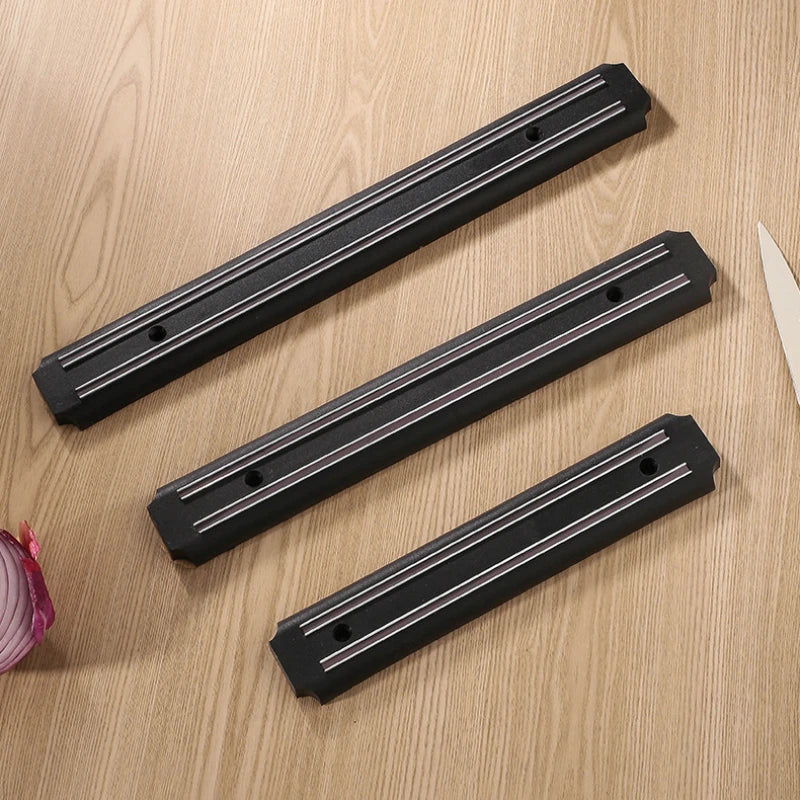 🔪 Magnetic Knife Holder Wall Mount – Space-Saving Kitchen Storage Rack (3 Sizes)