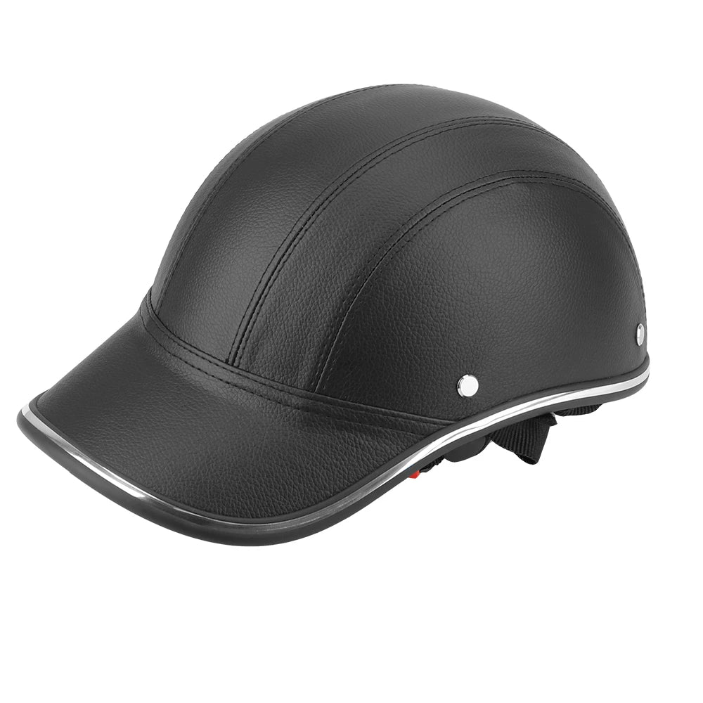 Motorcycle Half Helmet – Cafe Racer / Scooter Style (Unisex)