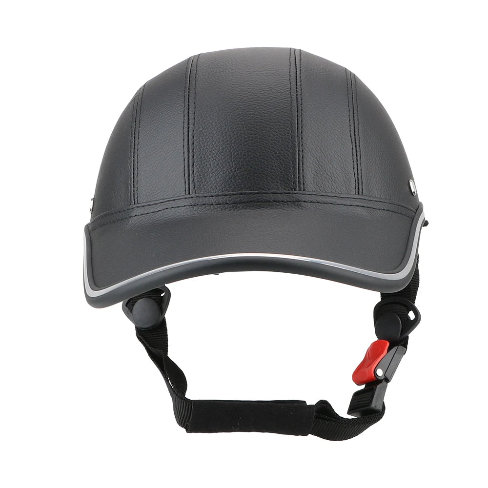 Motorcycle Half Helmet – Cafe Racer / Scooter Style (Unisex)