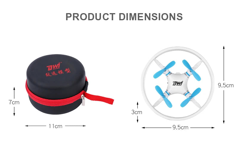 DWI D1 Dron 2.4 G Mini Remote Control drone handled Aircraft New Children's Toy Micro Aircraft Fixed Height Quadcopter toy gifts