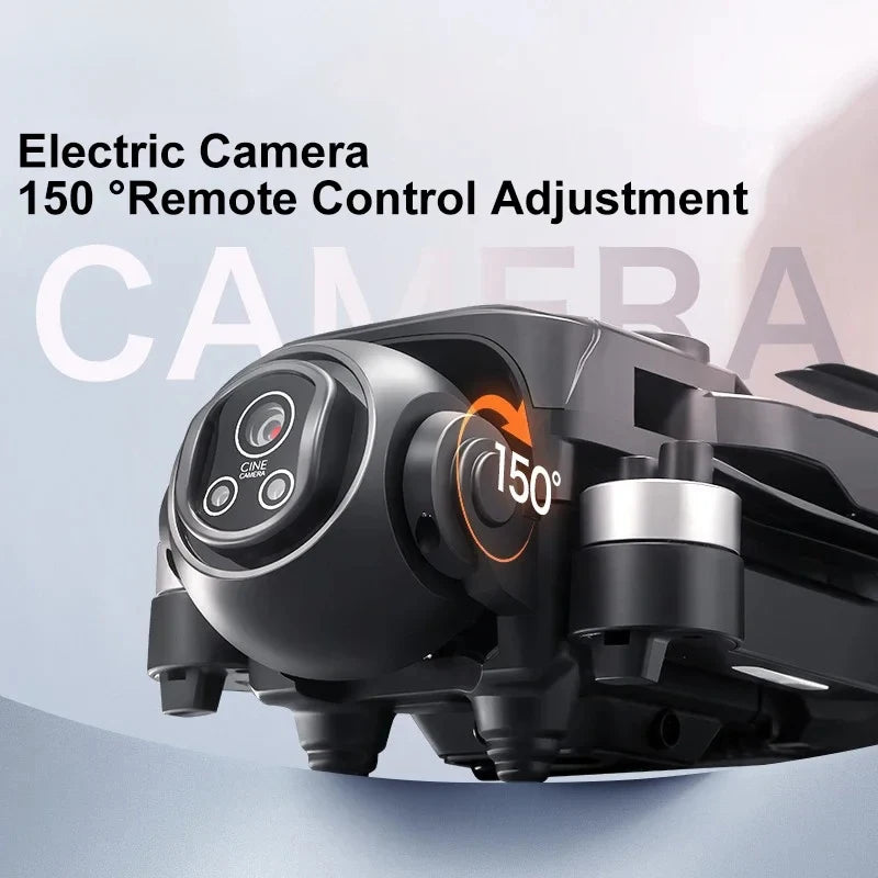 Drone 8K Aerial HD Dual-Camera Intelligent Obstacle Avoidance Brushless Power 5G WIFI Screen Remote Control GPS Drone Hot
