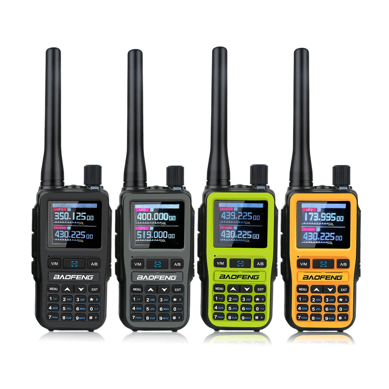 📡 2-Pack Baofeng UV-5R Mini Dual Band Walkie Talkies (Dual PTT, Type-C, 5W)