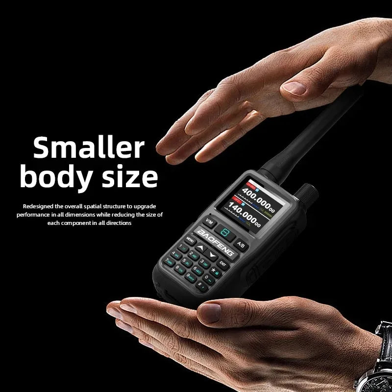 📡 Baofeng UV-5R Mini Bluetooth Dual Band Walkie Talkie (Type-C, 2200mAh)