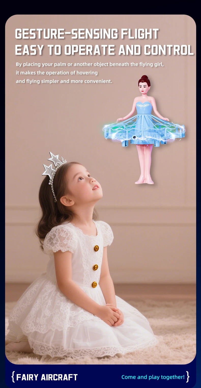 Kids Induction Aircraft Toy – Gesture Sensing Flying Drone