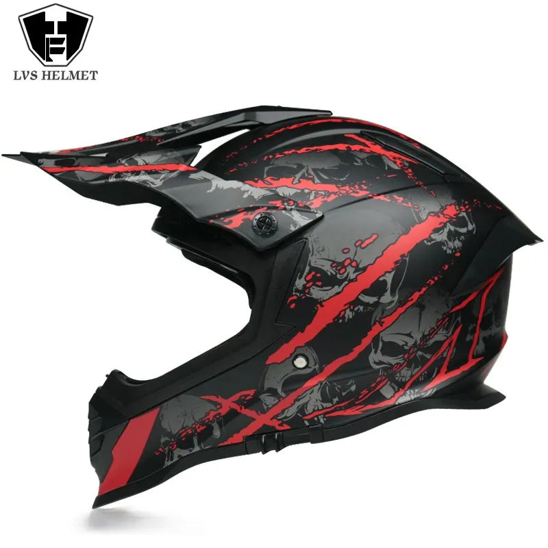 🪖 Motocross Motorcycle Helmet – DOT Certified Off-Road Racing Helmet (Unisex)