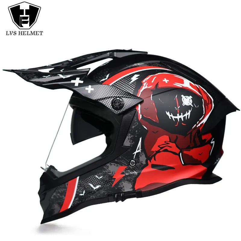 🪖 Motocross Motorcycle Helmet – DOT Certified Off-Road Racing Helmet (Unisex)