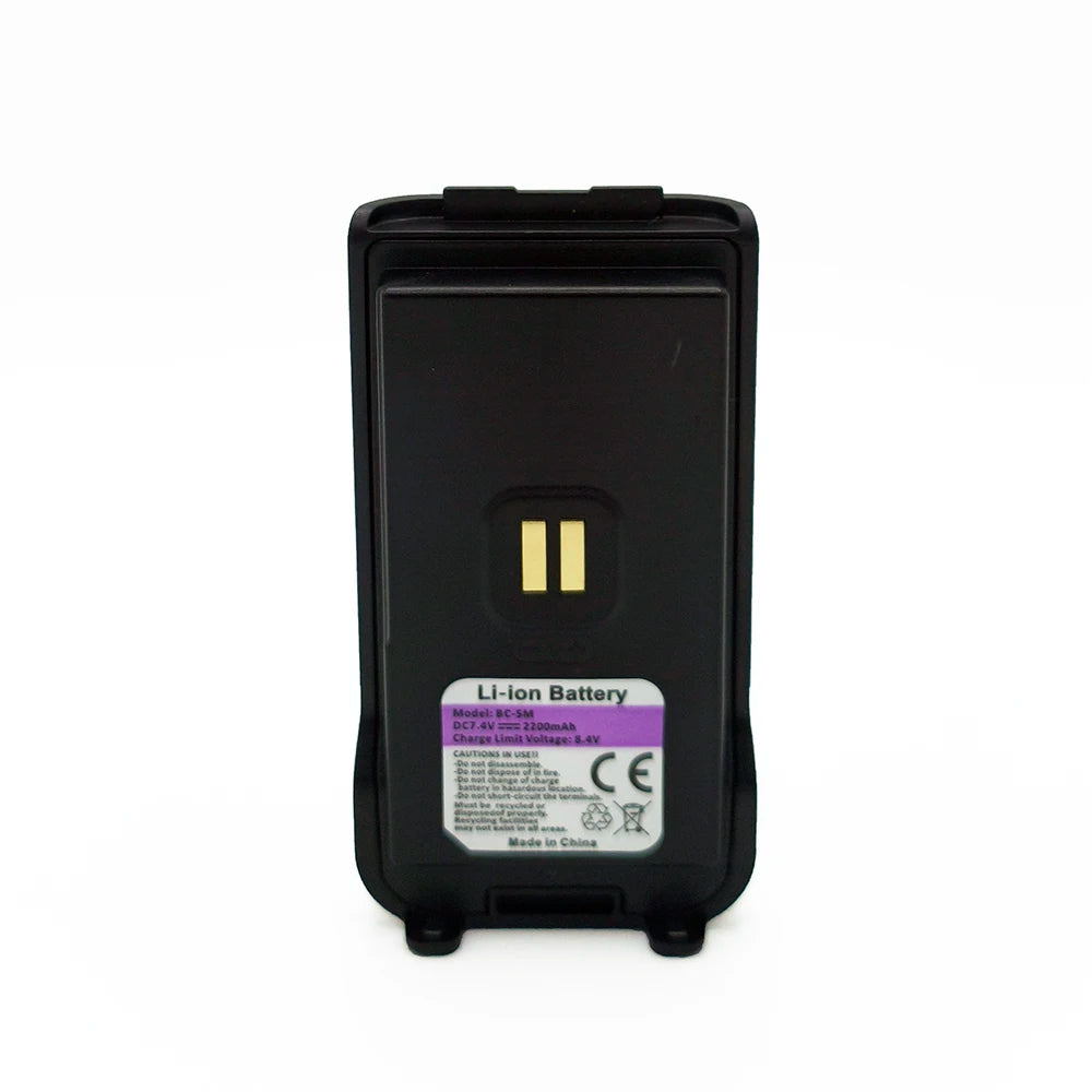 🔋 UV-5R Mini 2200mAh Battery – Type-C Rechargeable (7.4V Li-ion)