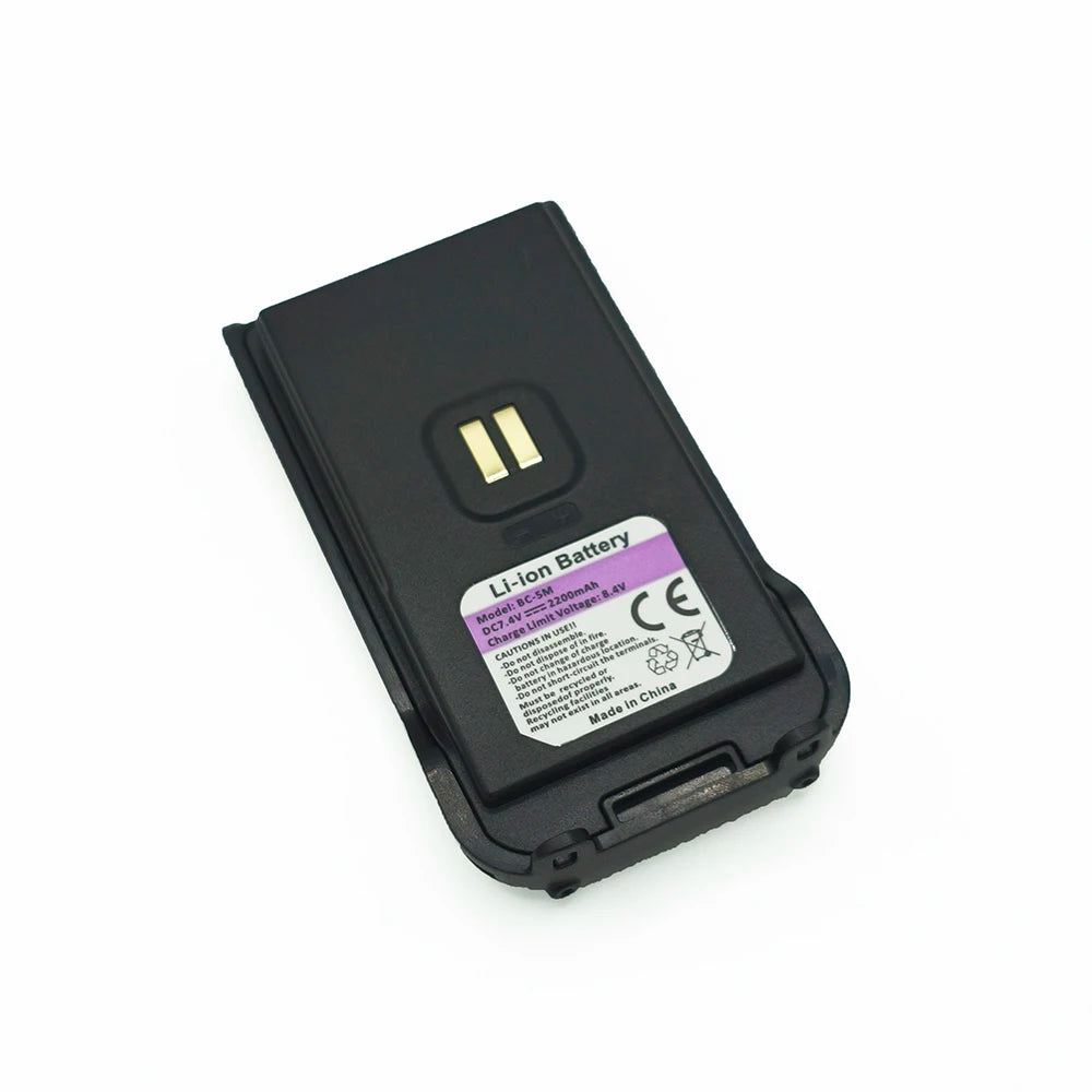 🔋 UV-5R Mini 2200mAh Battery – Type-C Rechargeable (7.4V Li-ion)