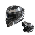 Modular Flip-Up Motorcycle Helmet – Full Face Convertible (Unisex, All-Season)