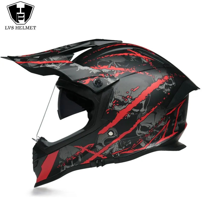 🪖 Motocross Motorcycle Helmet – DOT Certified Off-Road Racing Helmet (Unisex)