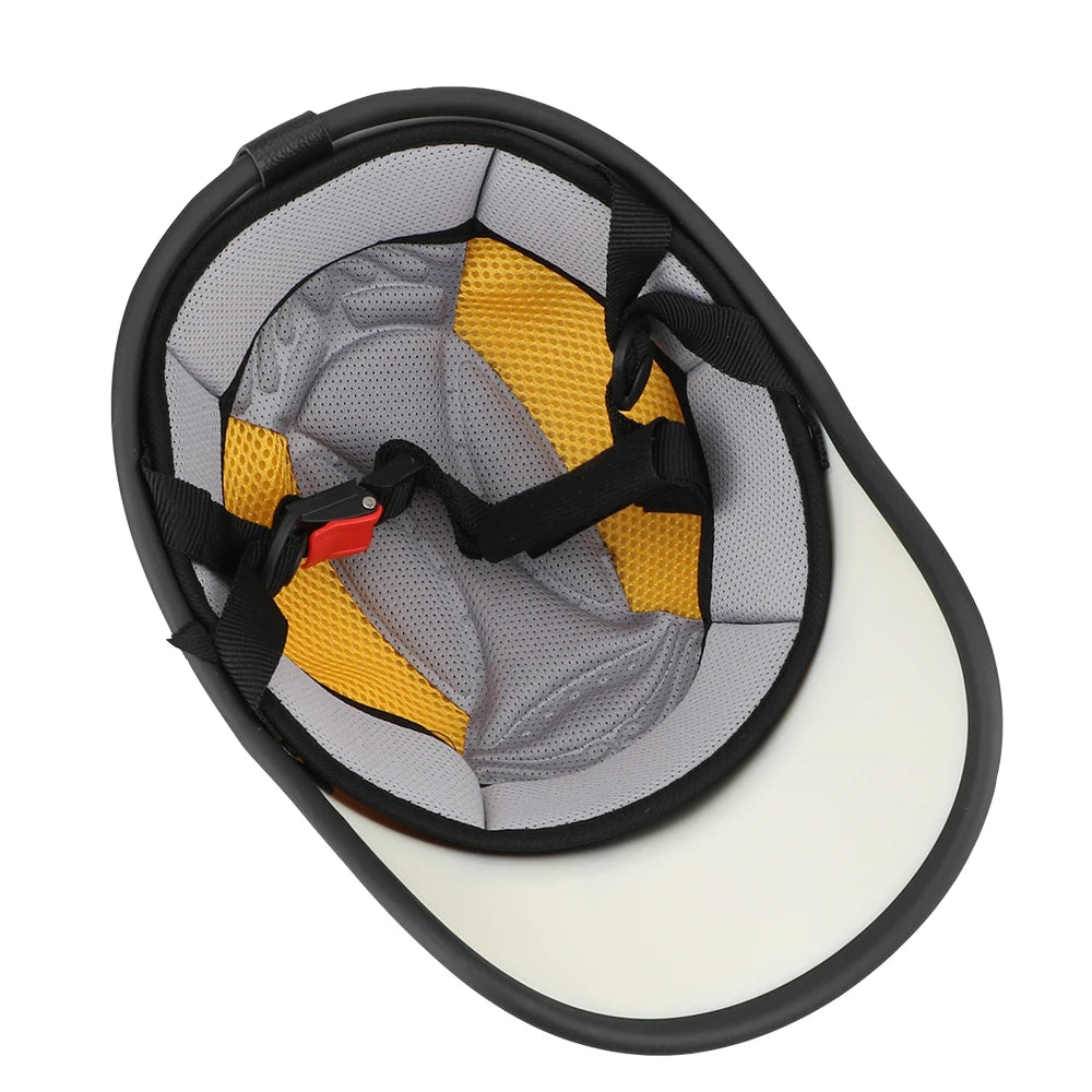 Motorcycle Half Helmet – Cafe Racer / Scooter Style (Unisex)
