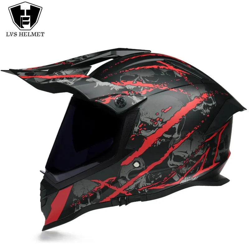 🪖 Motocross Motorcycle Helmet – DOT Certified Off-Road Racing Helmet (Unisex)