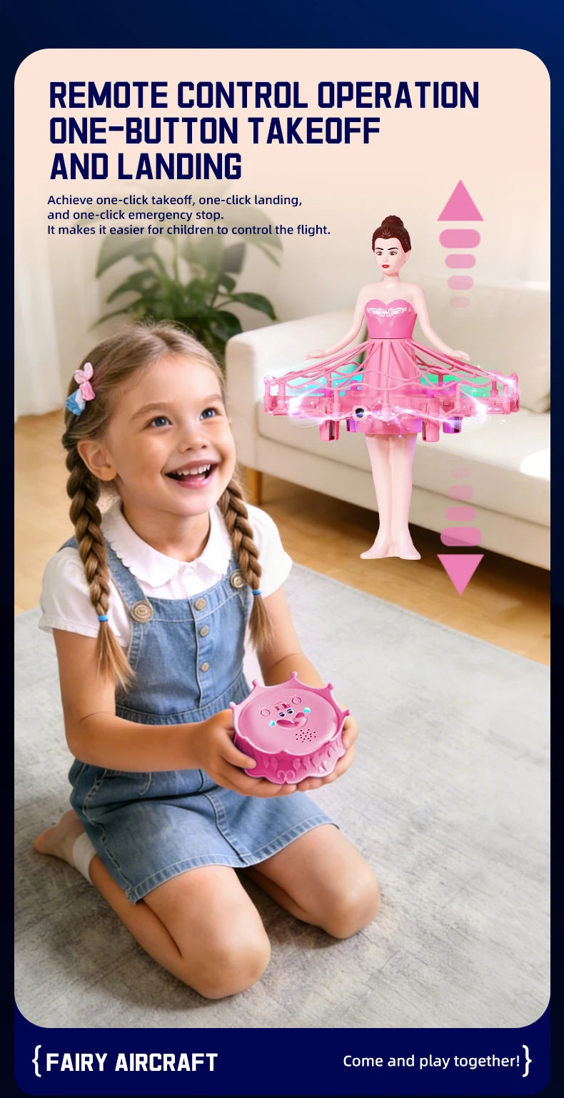 Kids Induction Aircraft Toy – Gesture Sensing Flying Drone