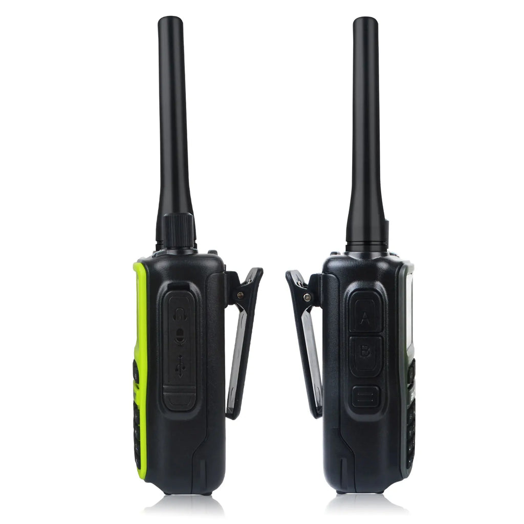 📡 2-Pack Baofeng UV-5R Mini Dual Band Walkie Talkies (Dual PTT, Type-C, 5W)