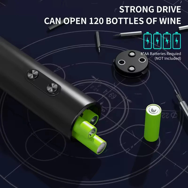 Electric Wine Bottle Opener – Automatic Corkscrew for Wine Bottles