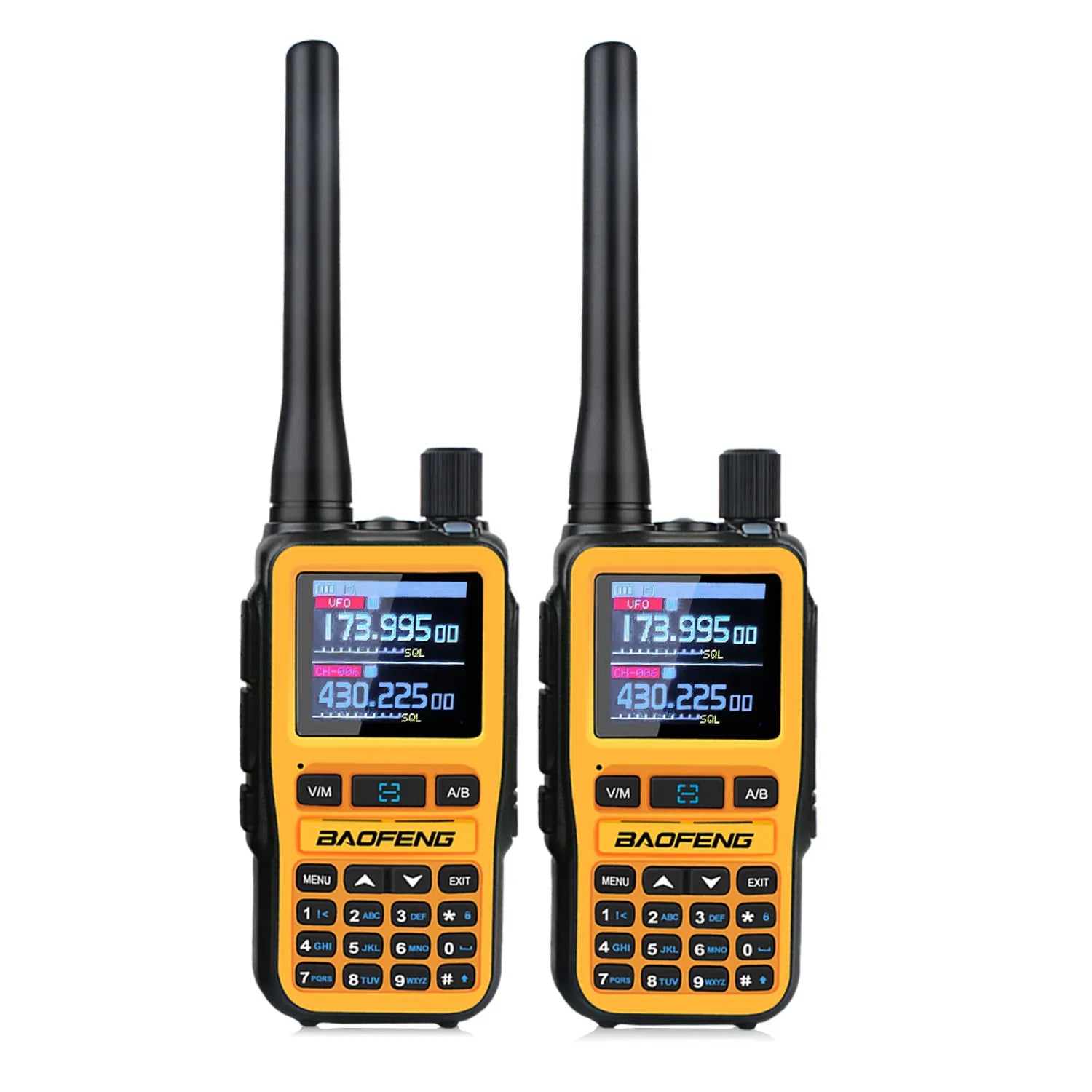 📡 2-Pack Baofeng UV-5R Mini Dual Band Walkie Talkies (Dual PTT, Type-C, 5W)