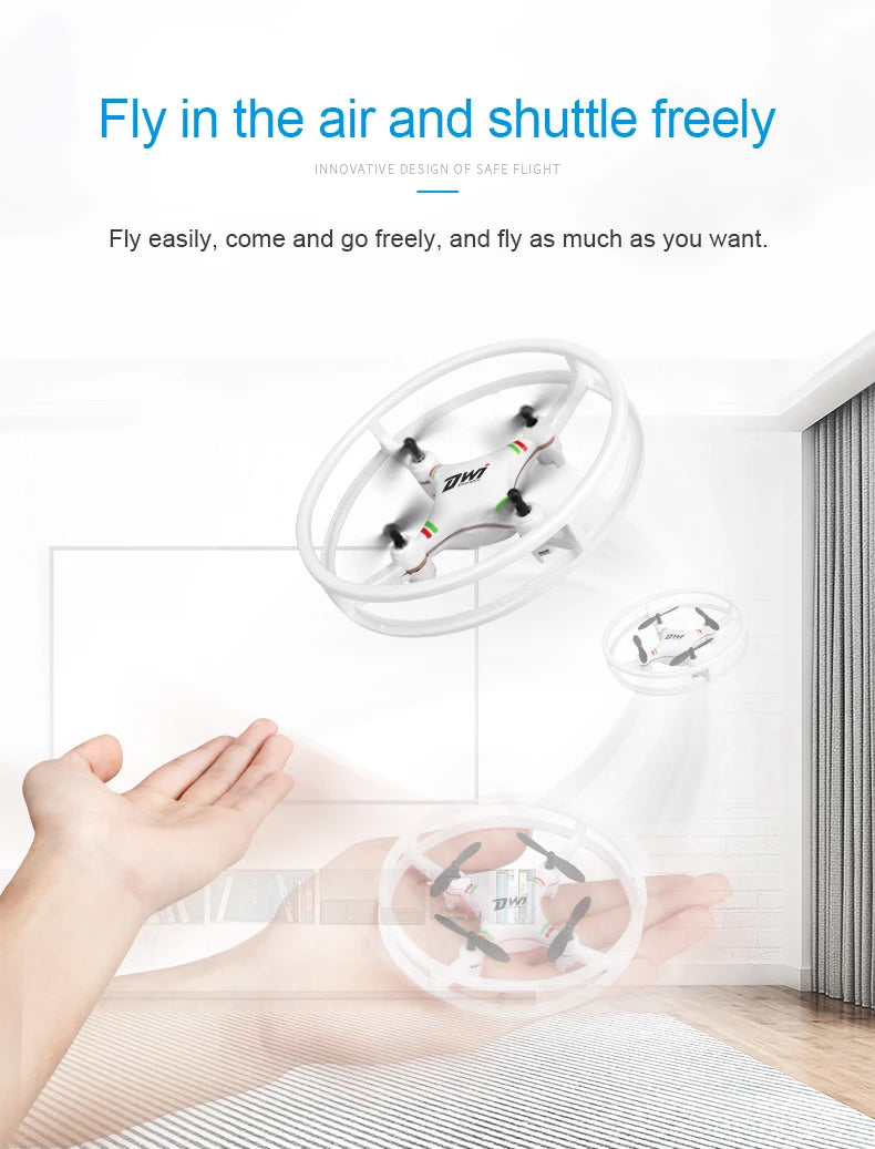 DWI D1 Dron 2.4 G Mini Remote Control drone handled Aircraft New Children's Toy Micro Aircraft Fixed Height Quadcopter toy gifts