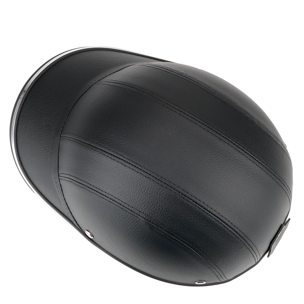 Motorcycle Half Helmet – Cafe Racer / Scooter Style (Unisex)