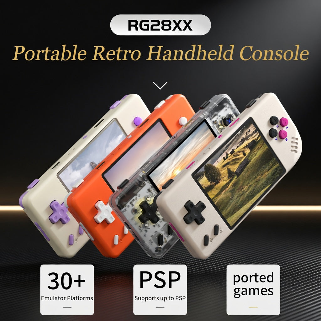 🎮 ANBERNIC RG28XX Retro Handheld Game Console – 3,000+ Classic Games & HDMI Output
