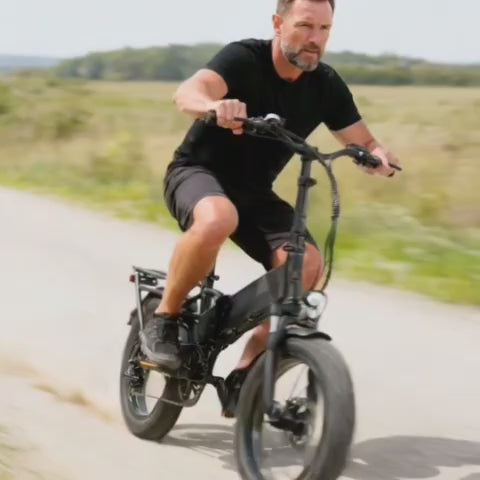 🔥 A20 Foldable Electric Bike – 28MPH High-Speed Urban Commuter E-Bike 🚴⚡