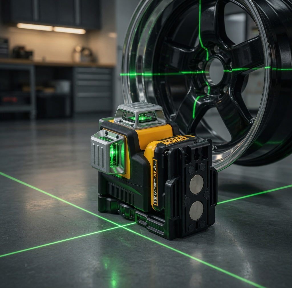 🔥 DEWALT DW089LG 12V Green Laser Level – 3×360° Full Coverage Precision Tool