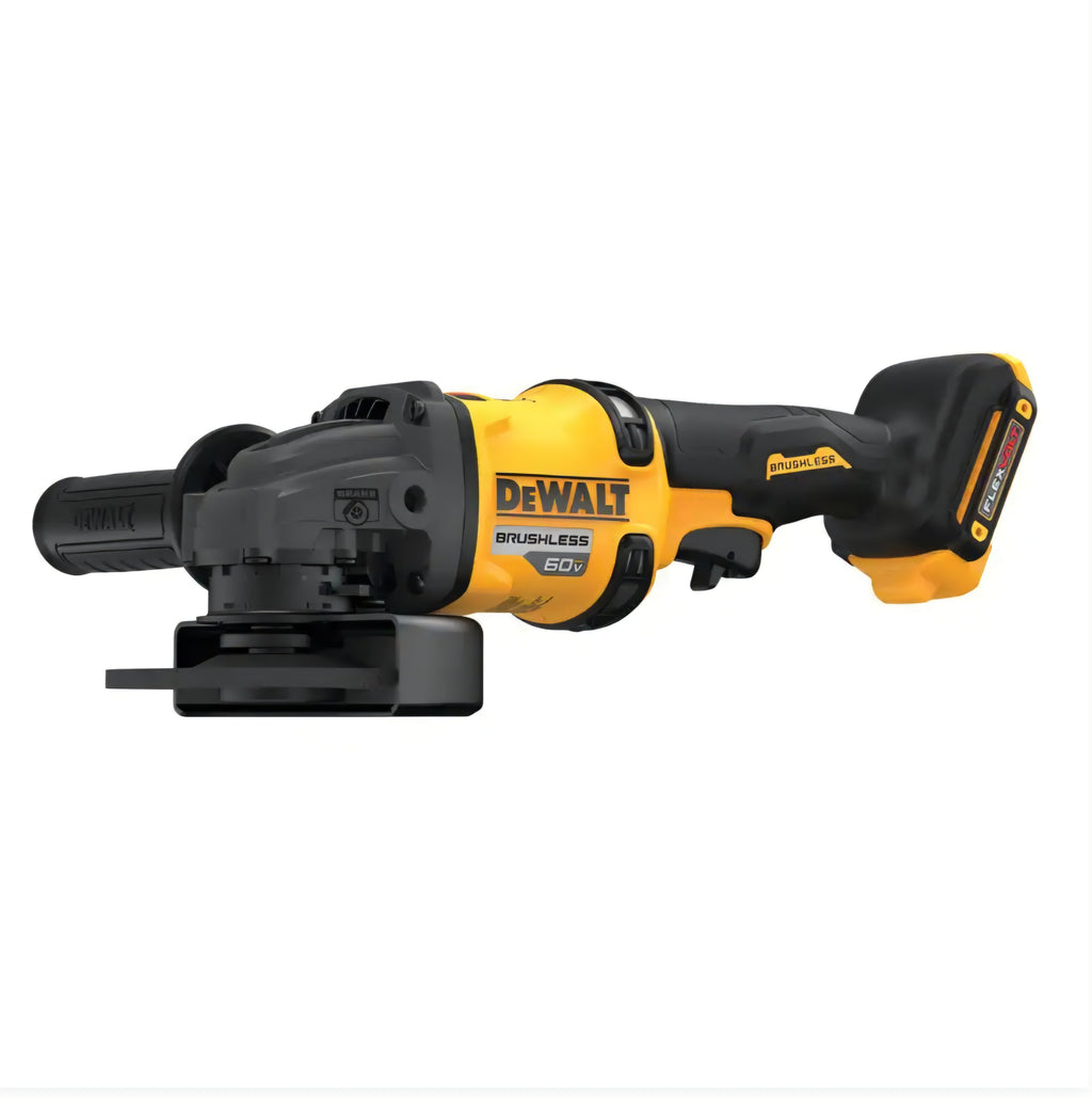 FLEXVOLT 60V MAX Cordless Brushless 4.5 in. to 6 in. Small Angle Grinder with Kickback Brake (Tool Only)