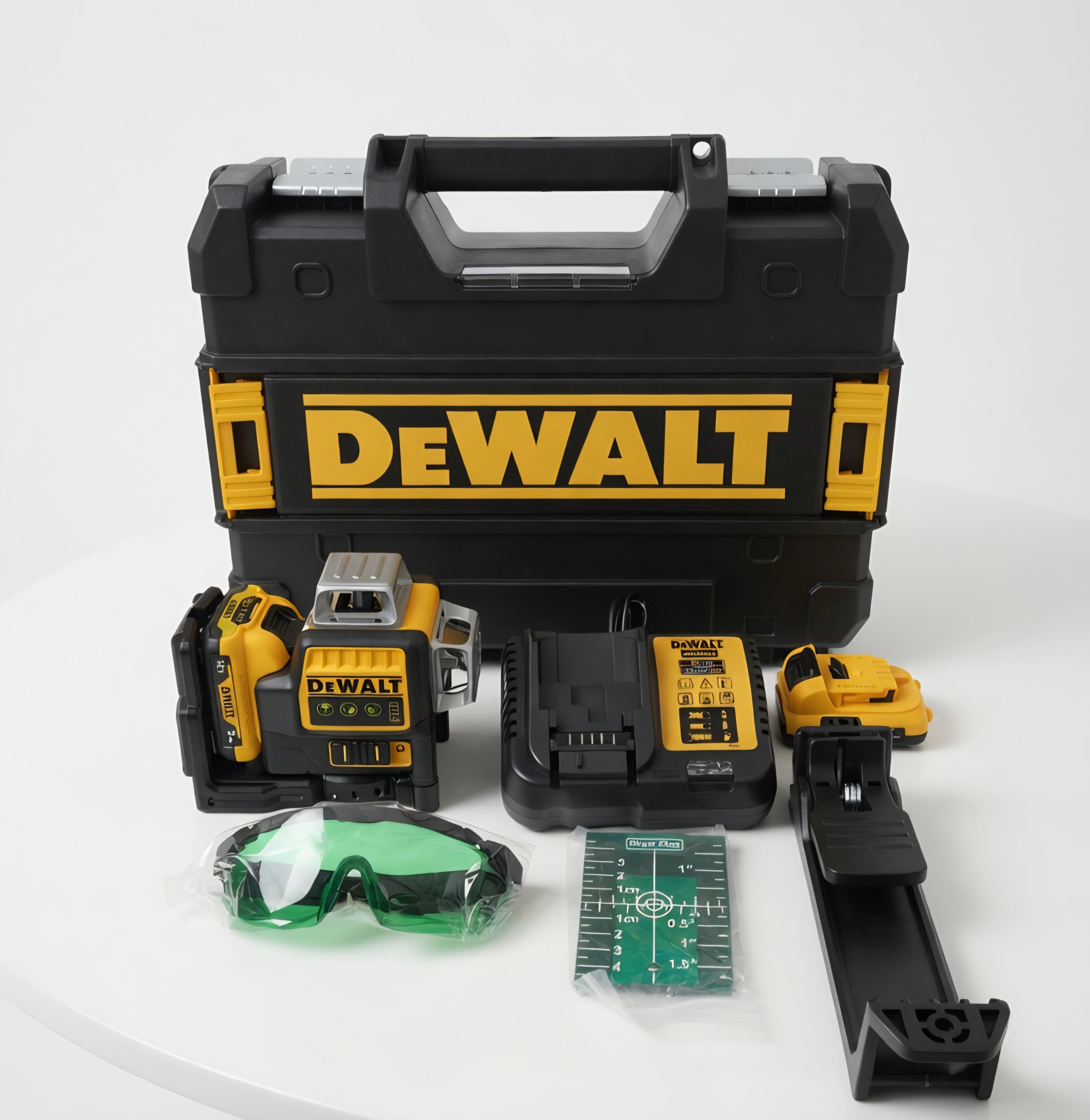 🔥 DEWALT DW089LG 12V Green Laser Level – 3×360° Full Coverage Precision Tool