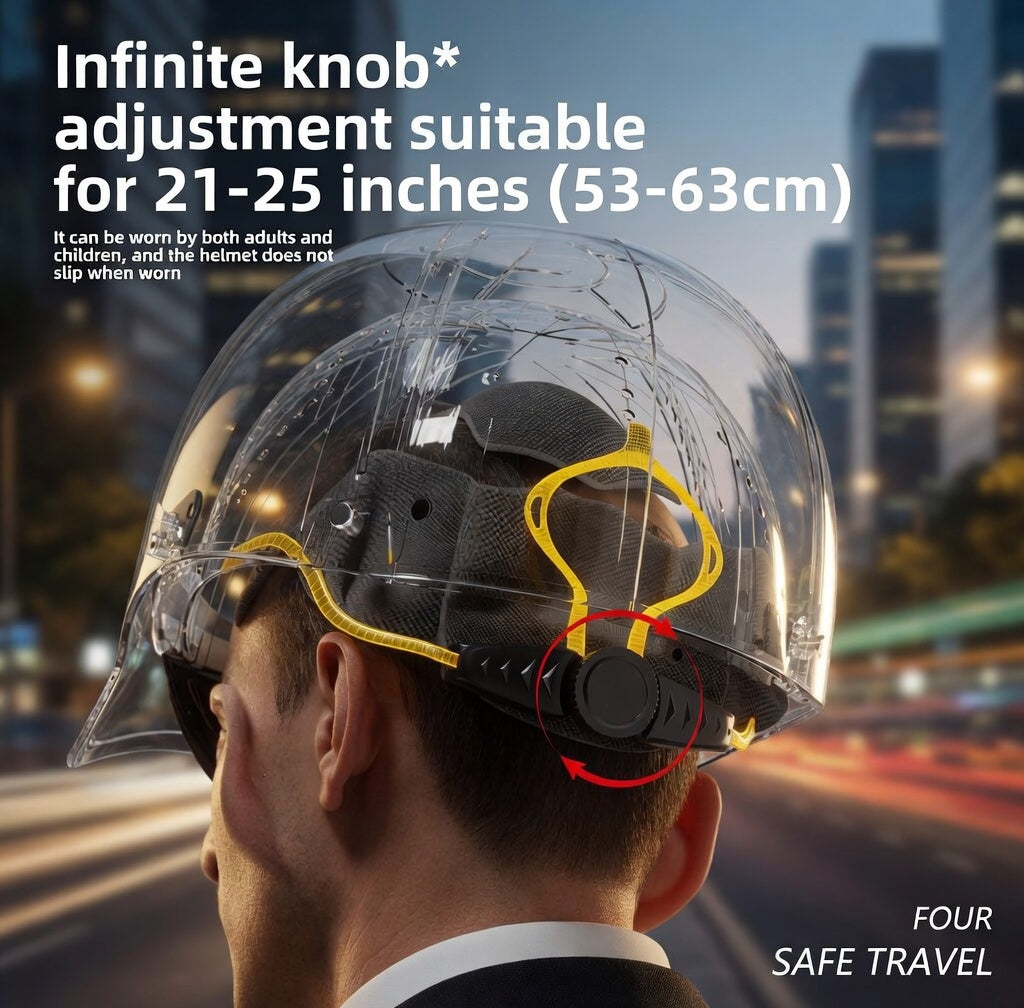 Motorcycle Half Helmet – Baseball Cap Style (Unisex, ECE/DOT Certified)