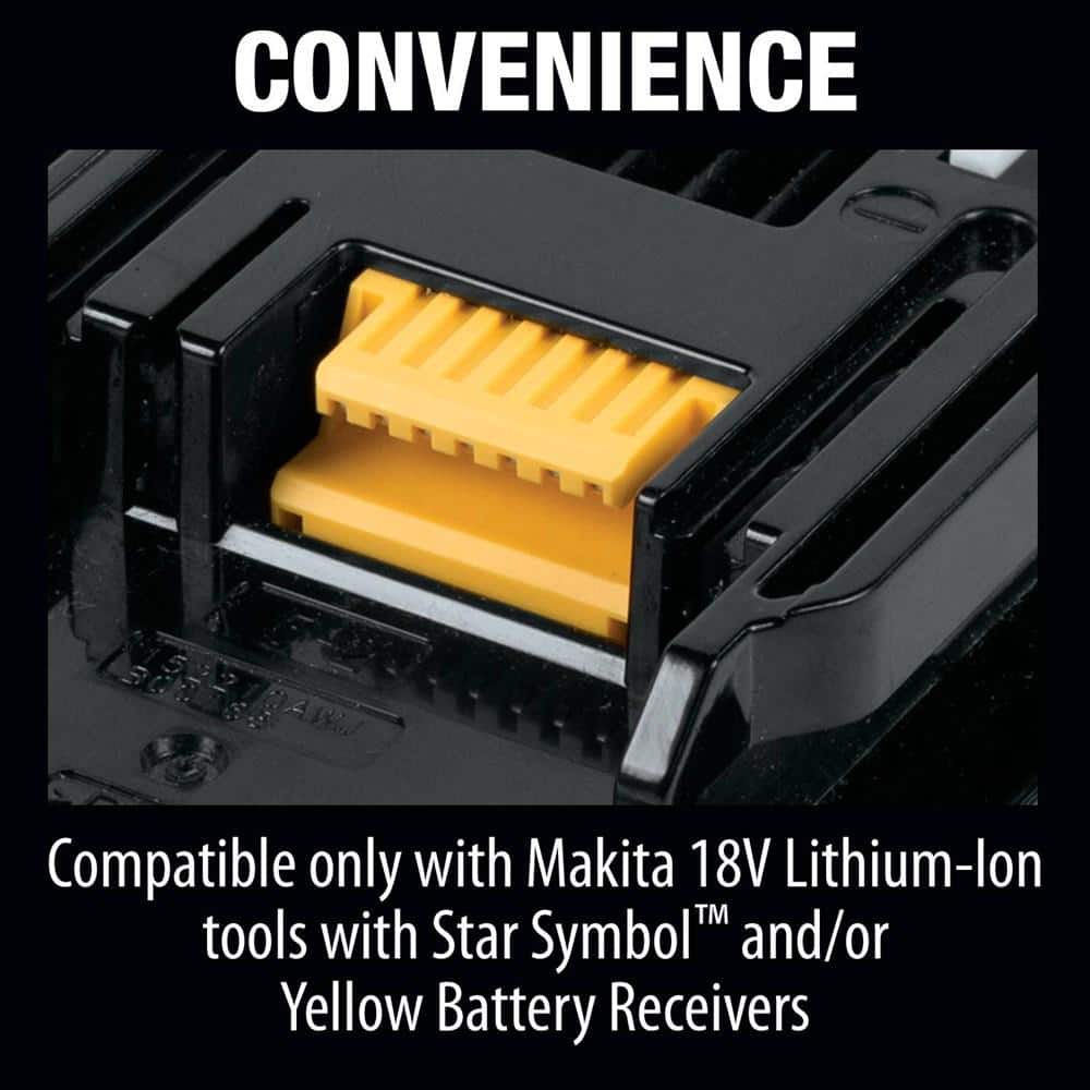 Makita 18V 6.0Ah Lithium-Ion Battery – High Capacity, Long-Lasting Power