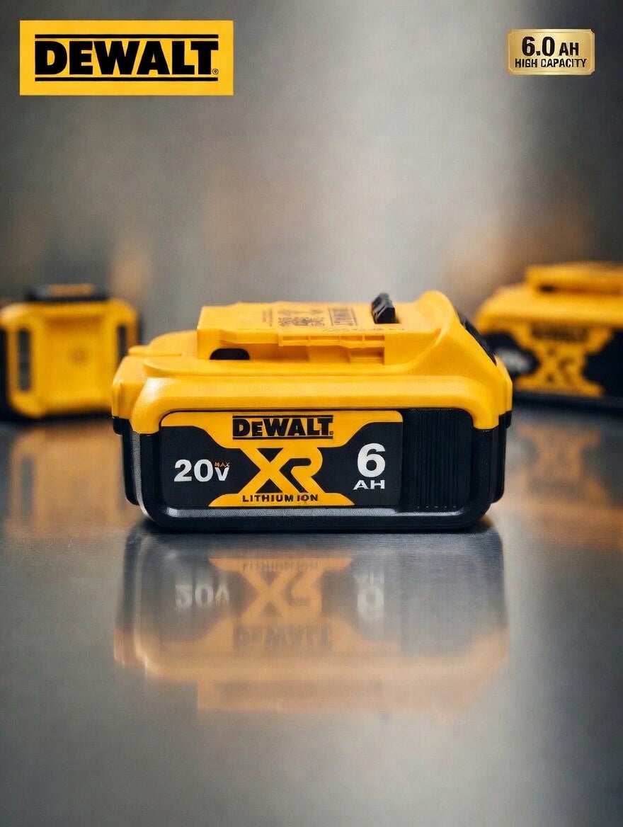 DeWalt 20V MAX 6.0Ah Battery – Long Runtime & Reliable Power