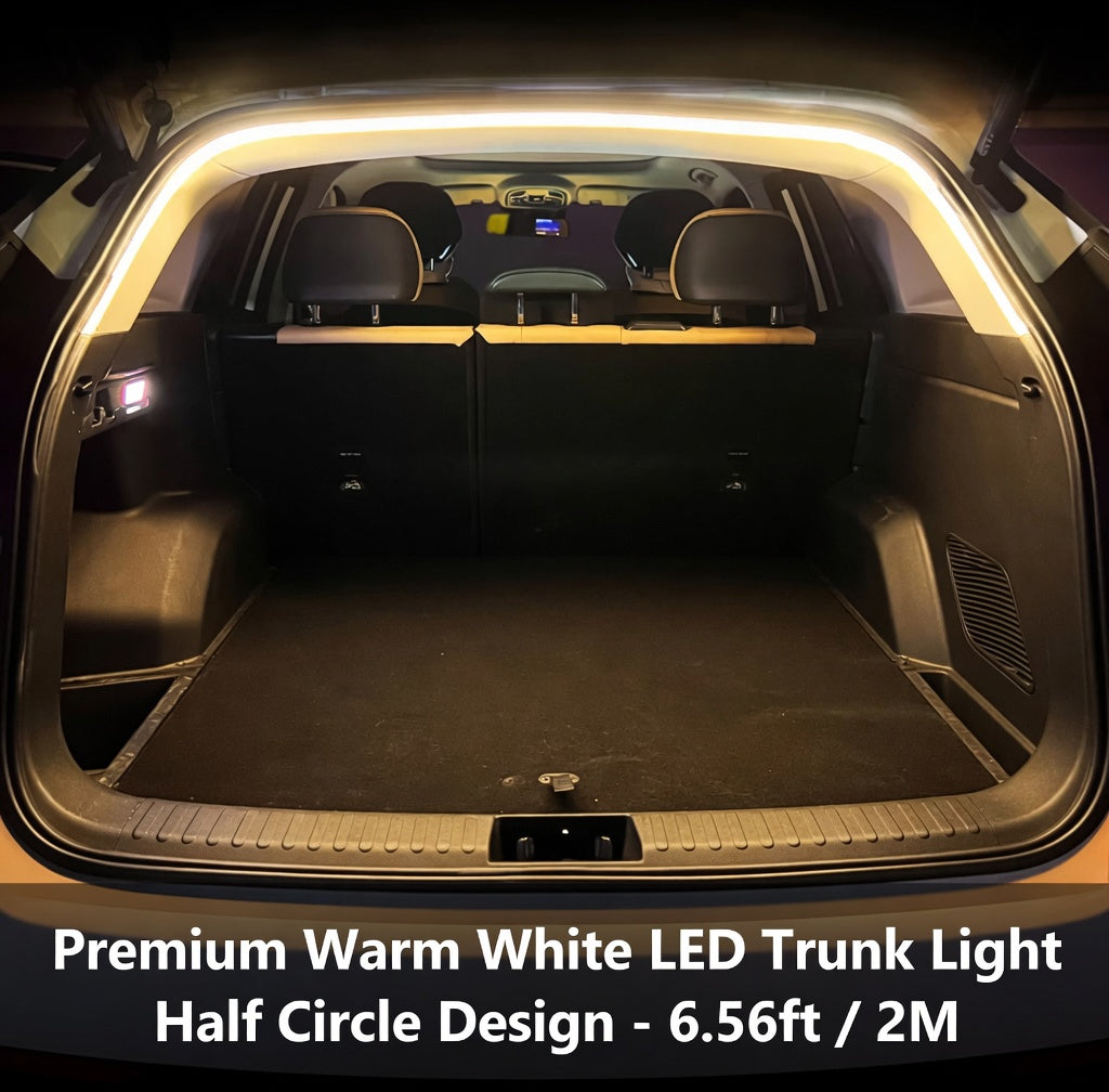 💡 Auto-Sensing LED Trunk Light Strip – Wireless Car Interior Lighting Upgrade