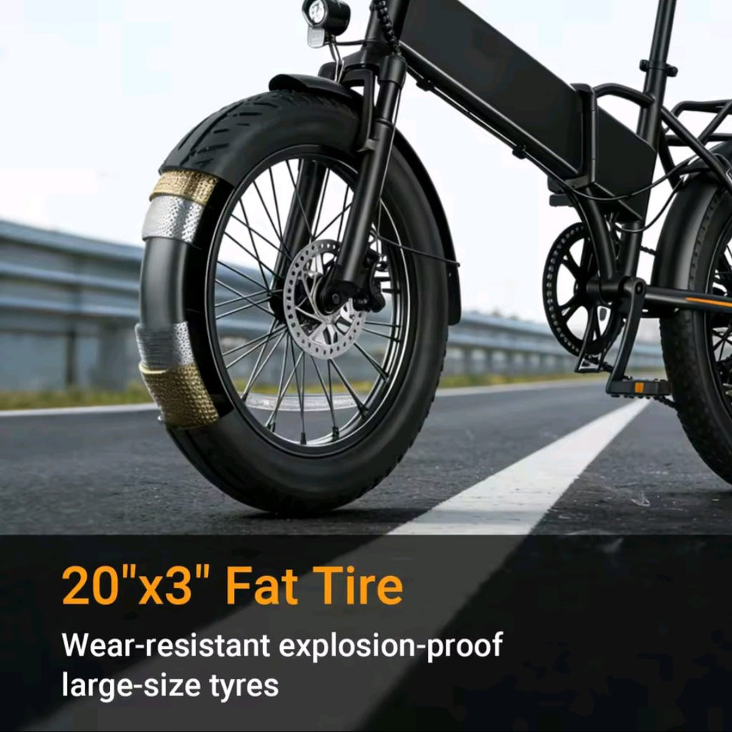 🔥 A20 Foldable Electric Bike – 28MPH High-Speed Urban Commuter E-Bike 🚴⚡