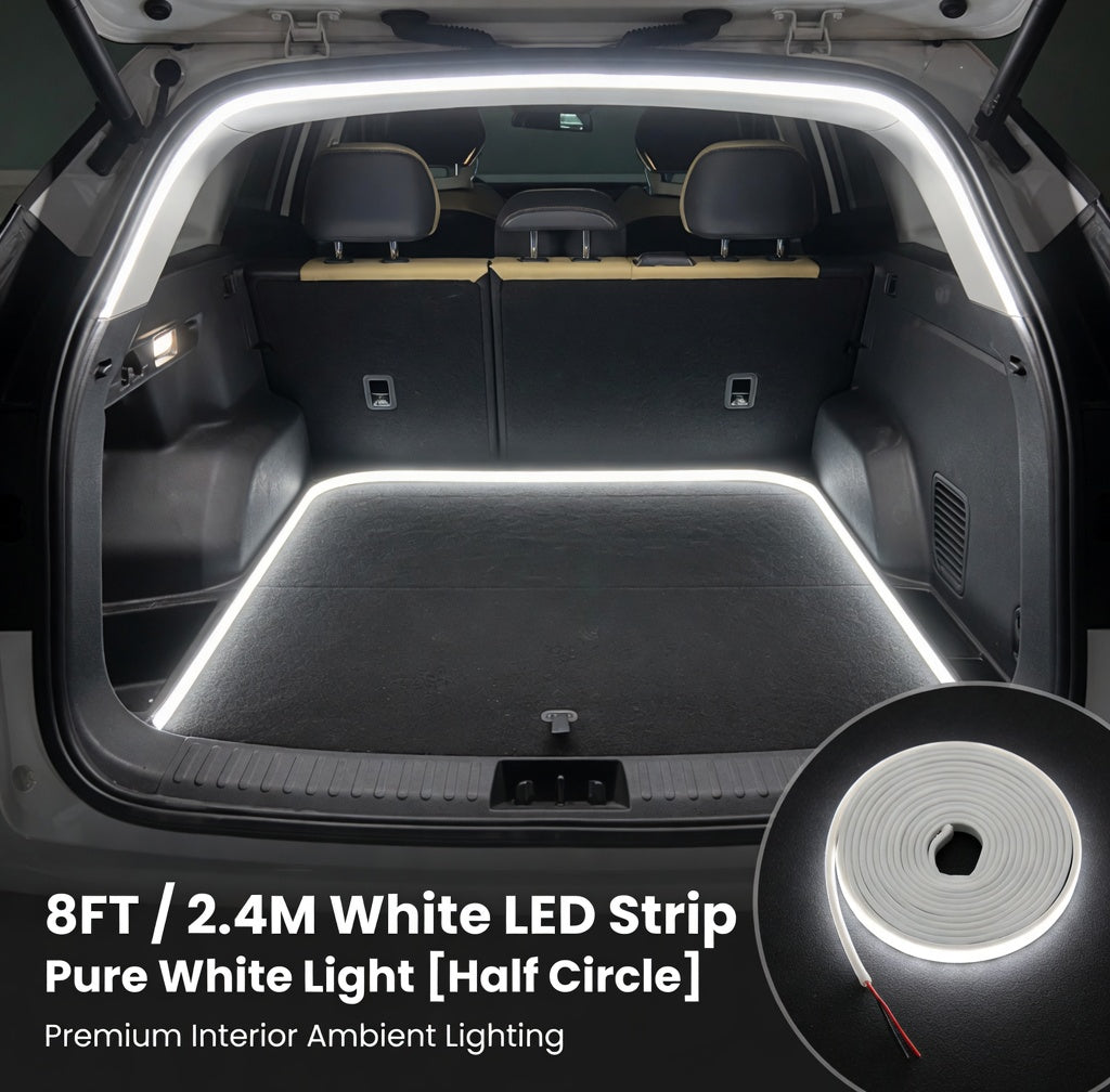 💡 Auto-Sensing LED Trunk Light Strip – Wireless Car Interior Lighting Upgrade