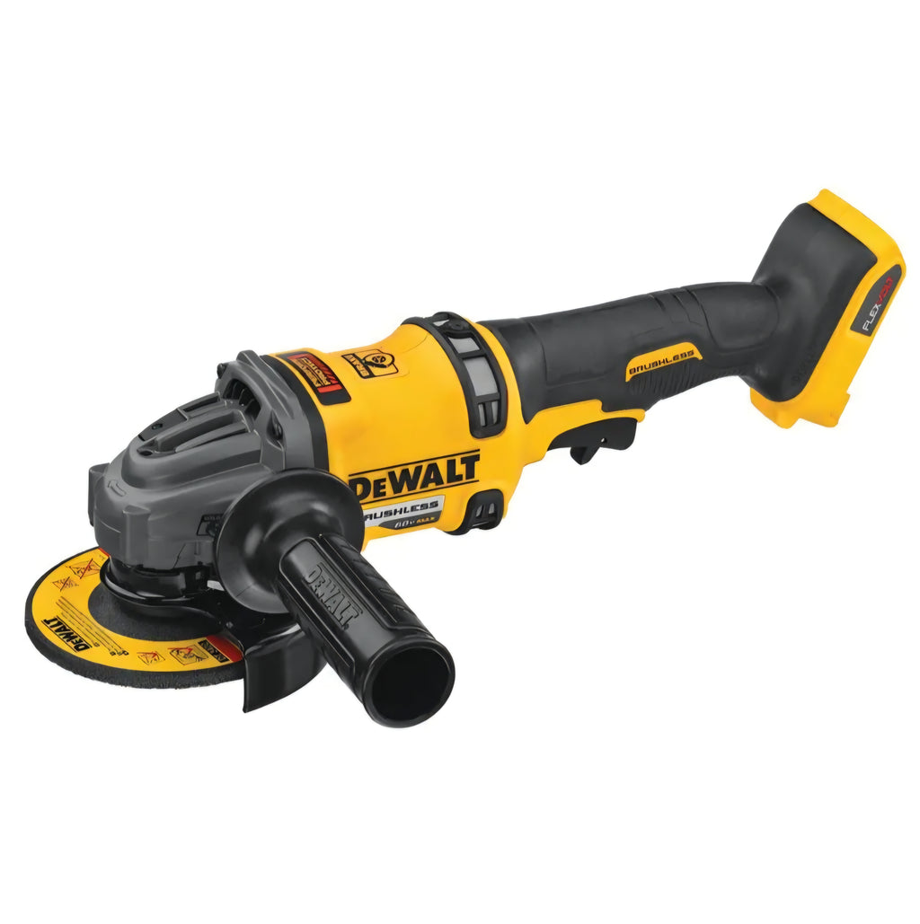 FLEXVOLT 60V MAX Cordless Brushless 4.5 in. to 6 in. Small Angle Grinder with Kickback Brake (Tool Only)