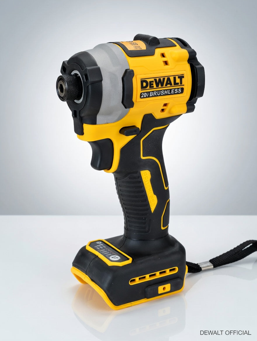 DeWalt 20V MAX Brushless Impact Driver – High Torque, 3-Speed Control